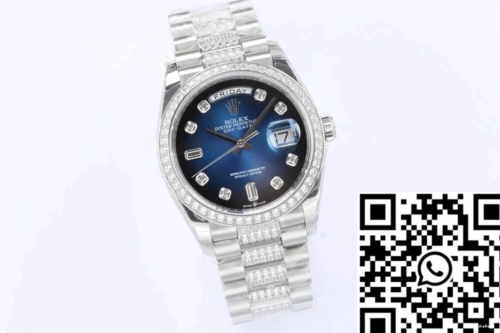Factory Diamond M128349RBR-0016 Date EW Bezel Rolex Day 0403